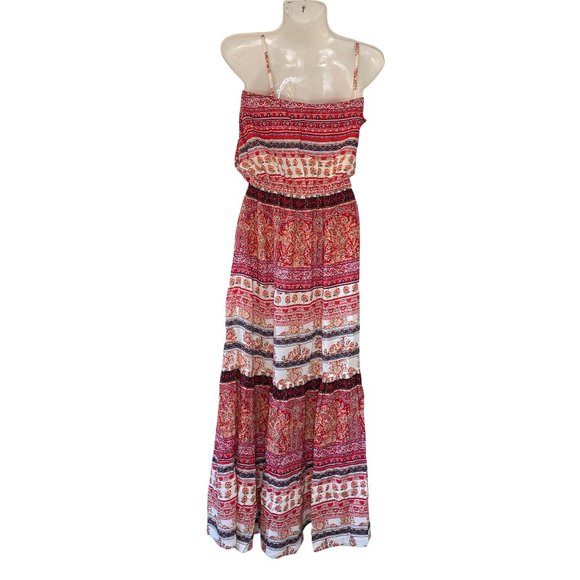 MILA Boho Peasant Dress Size S - Picture 3 of 5